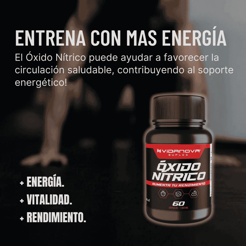 OXIDO NITRICO 1000MG 60 CAPS
