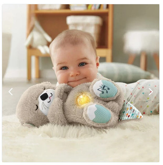 Nutria Peluche de Apego Respira bebé